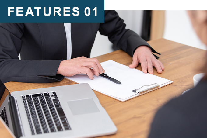 親身な対応と丁寧さ、男女弁護士が所属